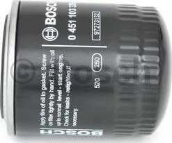 BOSCH 0 451 103 330 - Масляний фільтр autozip.com.ua