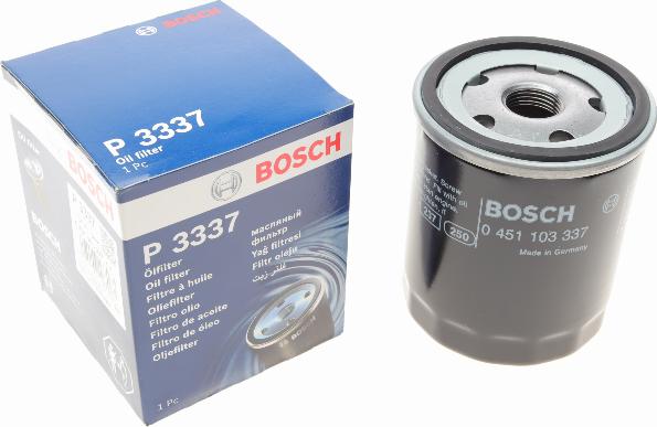 BOSCH 0 451 103 337 - Масляний фільтр autozip.com.ua