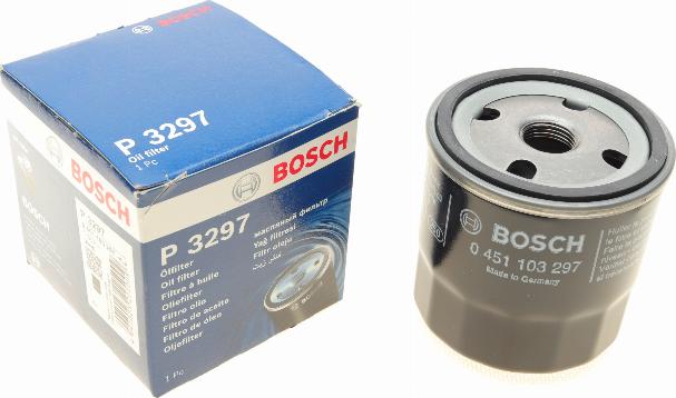 BOSCH 0 451 103 297 - Масляний фільтр autozip.com.ua