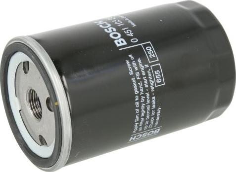 BOSCH 0 451 103 258 - Масляний фільтр autozip.com.ua