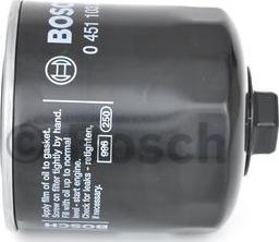 BOSCH 0 451 103 257 - Масляний фільтр autozip.com.ua