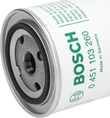 BOSCH 0 451 103 260 - Масляний фільтр autozip.com.ua