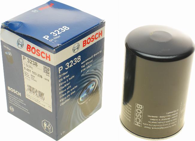 BOSCH 0 451 103 238 - Масляний фільтр autozip.com.ua