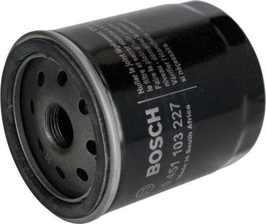 BOSCH 0 451 103 227 - Масляний фільтр autozip.com.ua