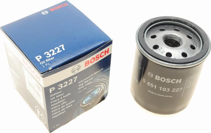 BOSCH 0 451 103 227 - Масляний фільтр autozip.com.ua