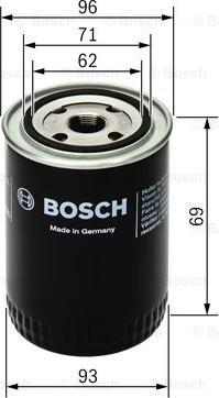 BOSCH 0 451 103 274 - Масляний фільтр autozip.com.ua
