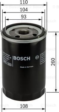 BOSCH 0 451 300 003 - Масляний фільтр autozip.com.ua