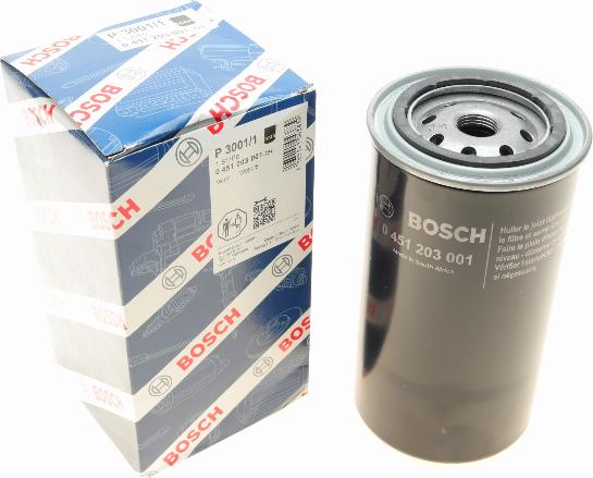 BOSCH 0 451 203 001 - Масляний фільтр autozip.com.ua