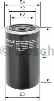 BOSCH 0 451 203 002 - Масляний фільтр autozip.com.ua