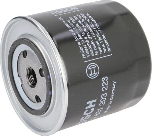 BOSCH 0 451 203 223 - Масляний фільтр autozip.com.ua