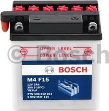 BOSCH 0 092 M4F 150 - Стартерна акумуляторна батарея, АКБ autozip.com.ua