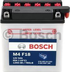 BOSCH 0 092 M4F 180 - Стартерна акумуляторна батарея, АКБ autozip.com.ua