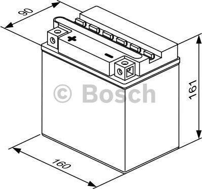 BOSCH 0 092 M4F 390 - Стартерна акумуляторна батарея, АКБ autozip.com.ua