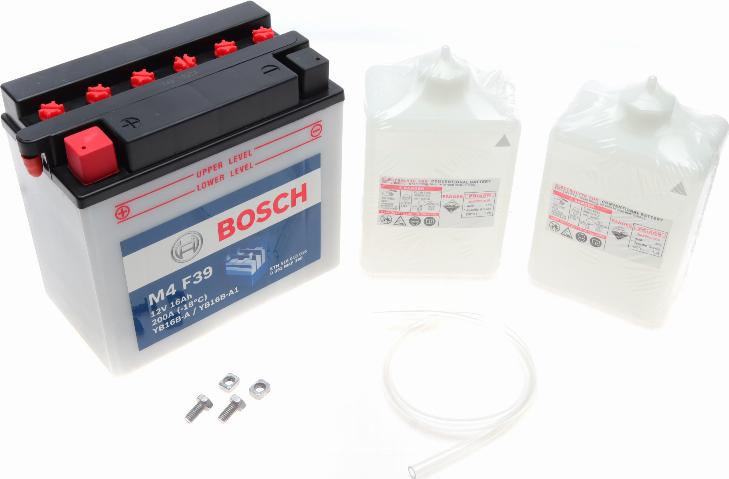 BOSCH 0 092 M4F 390 - Стартерна акумуляторна батарея, АКБ autozip.com.ua