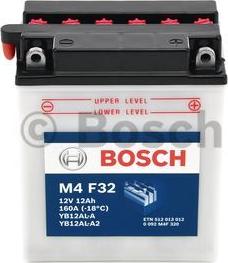 BOSCH 0 092 M4F 320 - Стартерна акумуляторна батарея, АКБ autozip.com.ua