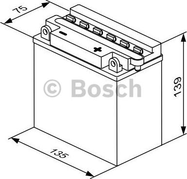 BOSCH 0 092 M4F 260 - Стартерна акумуляторна батарея, АКБ autozip.com.ua