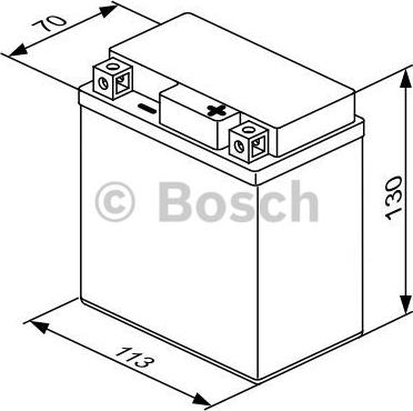 BOSCH 0 092 M60 060 - Стартерна акумуляторна батарея, АКБ autozip.com.ua