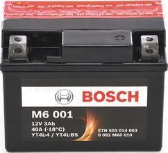 BOSCH 0 092 M60 010 - Стартерна акумуляторна батарея, АКБ autozip.com.ua