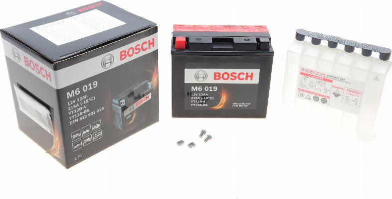 BOSCH 0 092 M60 190 - Стартерна акумуляторна батарея, АКБ autozip.com.ua