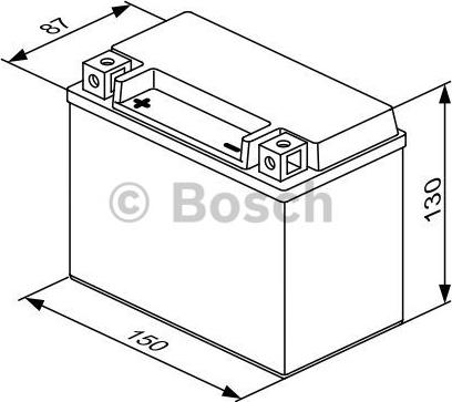 BOSCH 0 092 M60 140 - Стартерна акумуляторна батарея, АКБ autozip.com.ua
