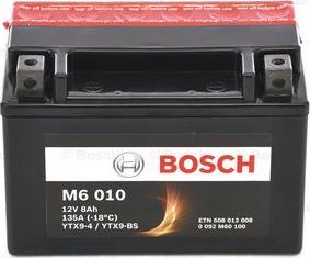 BOSCH 0 092 M60 100 - Стартерна акумуляторна батарея, АКБ autozip.com.ua