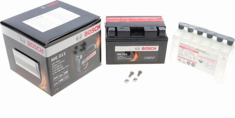 BOSCH 0 092 M60 110 - Стартерна акумуляторна батарея, АКБ autozip.com.ua