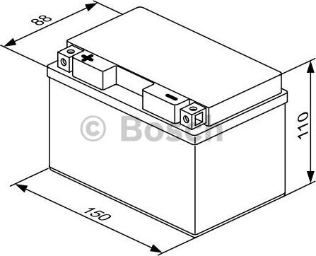 BOSCH 0 092 M60 170 - Стартерна акумуляторна батарея, АКБ autozip.com.ua