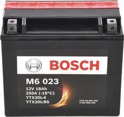 BOSCH 0 092 M60 230 - Стартерна акумуляторна батарея, АКБ autozip.com.ua