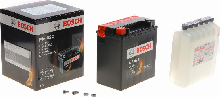 BOSCH 0 092 M60 220 - Стартерна акумуляторна батарея, АКБ autozip.com.ua