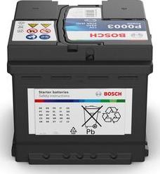 BOSCH 0 092 P00 030 - Стартерна акумуляторна батарея, АКБ autozip.com.ua