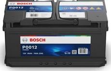 BOSCH 0 092 P00 120 - Стартерна акумуляторна батарея, АКБ autozip.com.ua