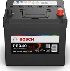BOSCH 0 092 PE0 400 - Стартерна акумуляторна батарея, АКБ autozip.com.ua
