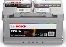 BOSCH 0 092 PE0 100 - Стартерна акумуляторна батарея, АКБ autozip.com.ua