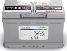 BOSCH 0 092 PE0 110 - Стартерна акумуляторна батарея, АКБ autozip.com.ua