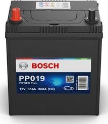 BOSCH 0 092 PP0 190 - Стартерна акумуляторна батарея, АКБ autozip.com.ua