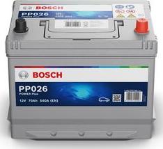 BOSCH 0 092 PP0 260 - Стартерна акумуляторна батарея, АКБ autozip.com.ua