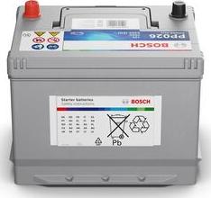 BOSCH 0 092 PP0 260 - Стартерна акумуляторна батарея, АКБ autozip.com.ua