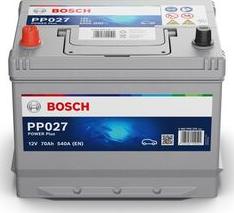 BOSCH 0 092 PP0 270 - Стартерна акумуляторна батарея, АКБ autozip.com.ua