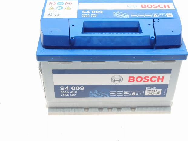 BOSCH 0 092 S40 090 - Стартерна акумуляторна батарея, АКБ autozip.com.ua