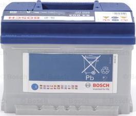 BOSCH 0 092 S40 040 - Акумулятор 60Ah-12v BOSCH S4004 242x175x175.R.EN540 autozip.com.ua