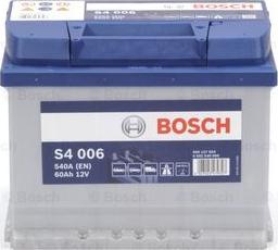 BOSCH 0 092 S40 060 - Стартерна акумуляторна батарея, АКБ autozip.com.ua