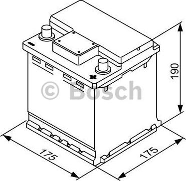 BOSCH 0 092 S40 001 - Стартерна акумуляторна батарея, АКБ autozip.com.ua