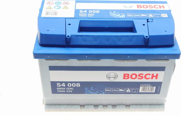 BOSCH 0 092 S40 080 - Стартерна акумуляторна батарея, АКБ autozip.com.ua