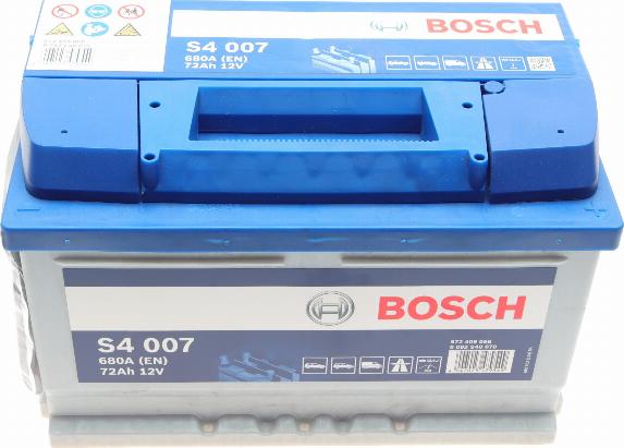 BOSCH 0 092 S40 070 - Стартерна акумуляторна батарея, АКБ autozip.com.ua