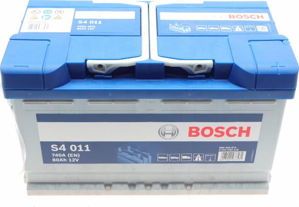 BOSCH 0 092 S40 110 - Стартерна акумуляторна батарея, АКБ autozip.com.ua