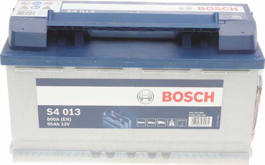 BOSCH 0 092 S40 130 - Стартерна акумуляторна батарея, АКБ autozip.com.ua