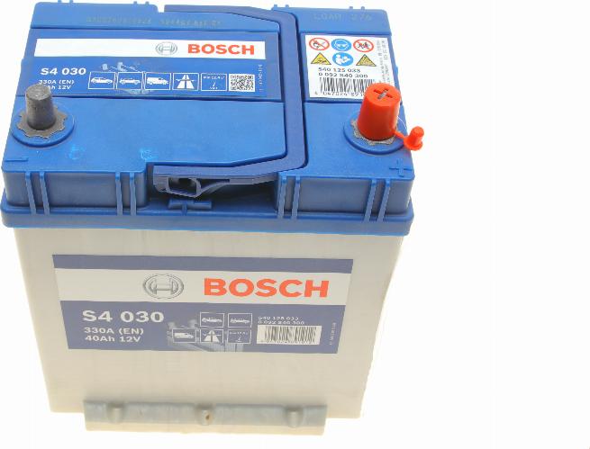 BOSCH 0 092 S40 300 - Стартерна акумуляторна батарея, АКБ autozip.com.ua