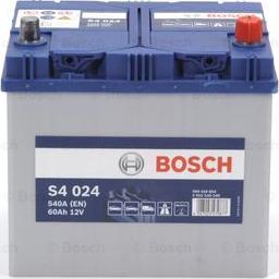 BOSCH 0 092 S40 240 - Стартерна акумуляторна батарея, АКБ autozip.com.ua
