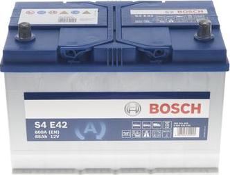 BOSCH 0 092 S4E 420 - Стартерна акумуляторна батарея, АКБ autozip.com.ua