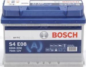 BOSCH 0 092 S4E 080 - Стартерна акумуляторна батарея, АКБ autozip.com.ua